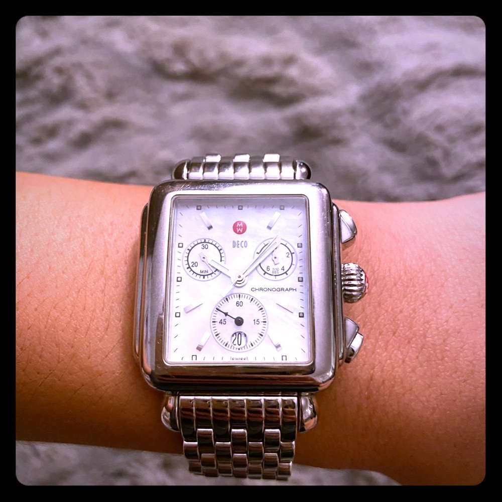 Michele Deco Mother of Pearl Watch 16mm